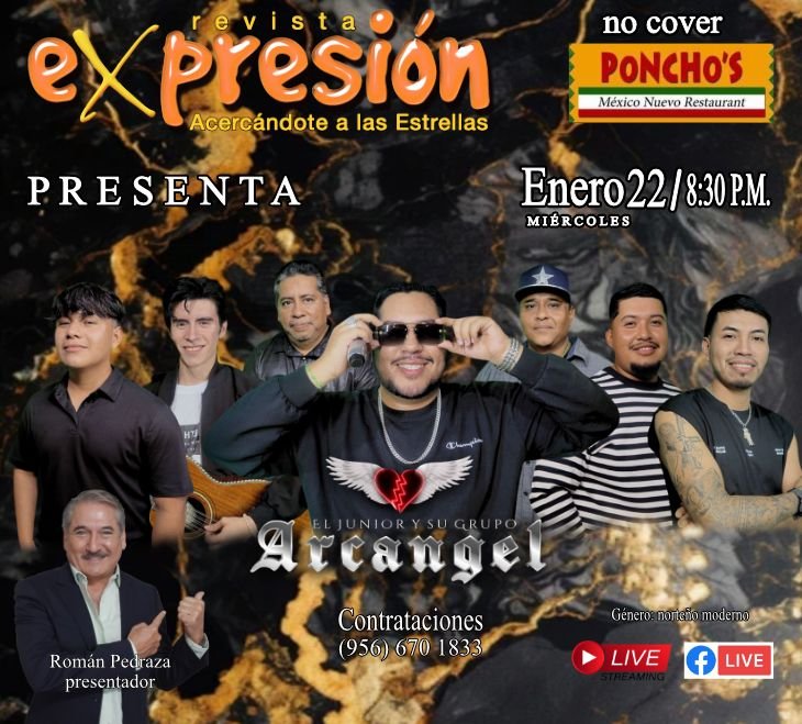 El Jr. y su grupo Arcángel