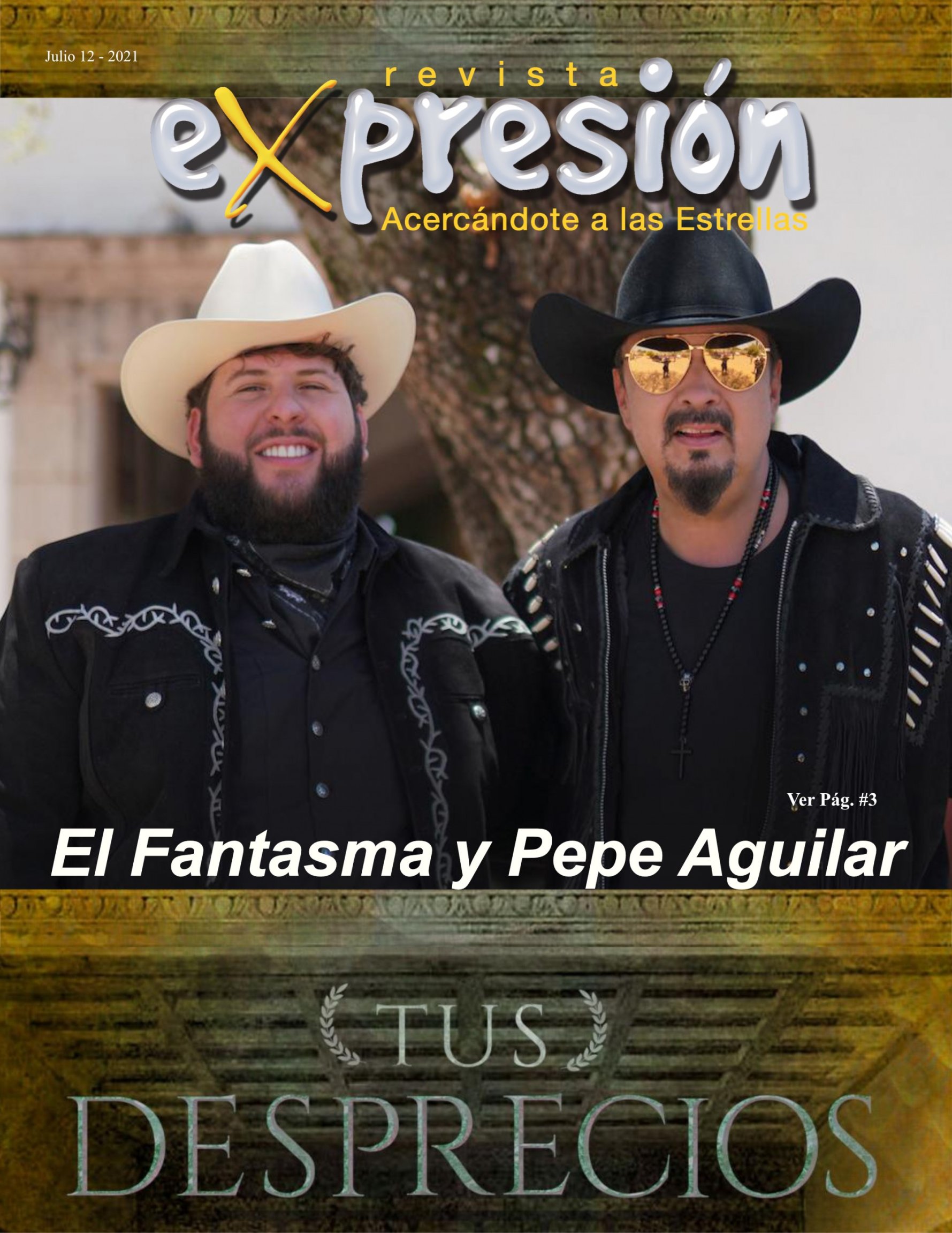 Portada de Pepe Aguilar y El Fantasma