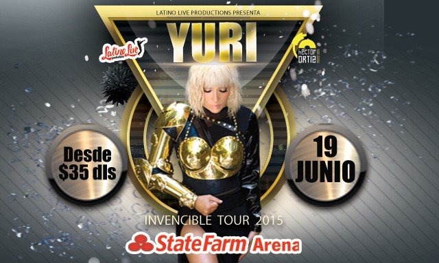 YURI EN CONCIERTO JUNIO 19