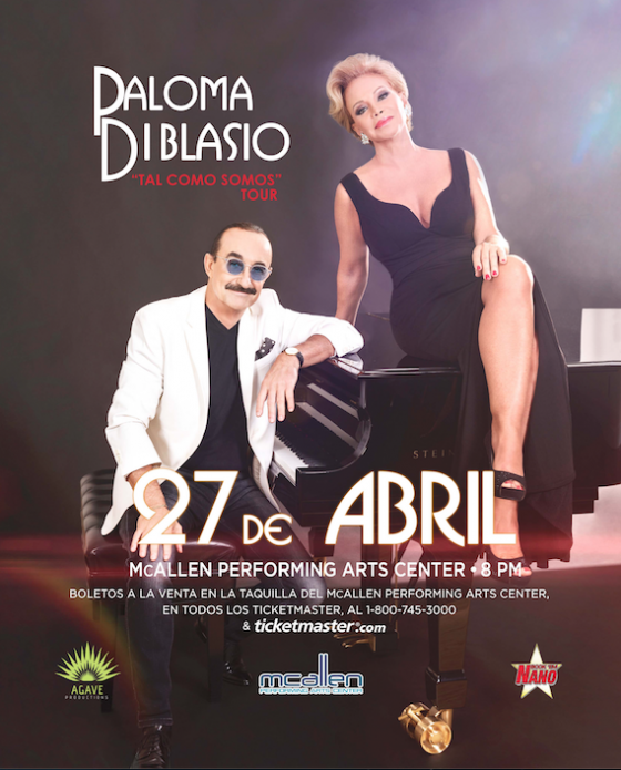Cartel de Paloma &  Diblasio | TAL COMO SOMOS TOUR